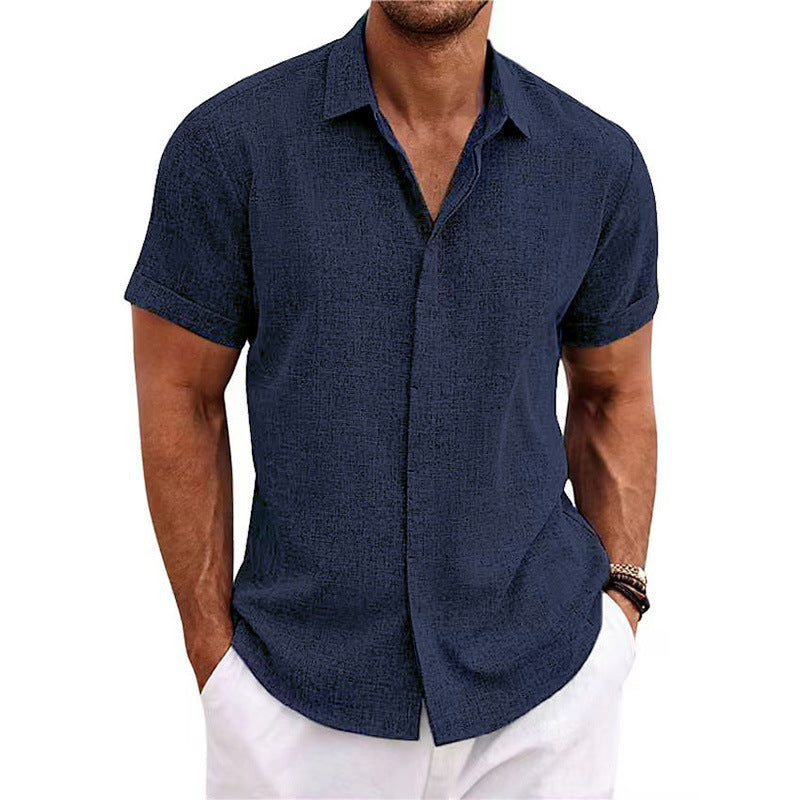 🔥 Men’s Summer Essential Linen Shirt