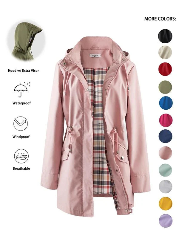 💖50% OFF🧥Women's Chic. Lightweight. Waterproof Jacket 🍃-Unleash Style and Durability in Any Storm!