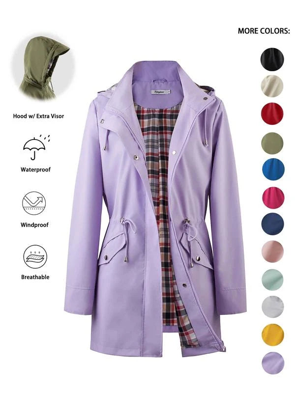 💖50% OFF🧥Women's Chic. Lightweight. Waterproof Jacket 🍃-Unleash Style and Durability in Any Storm!