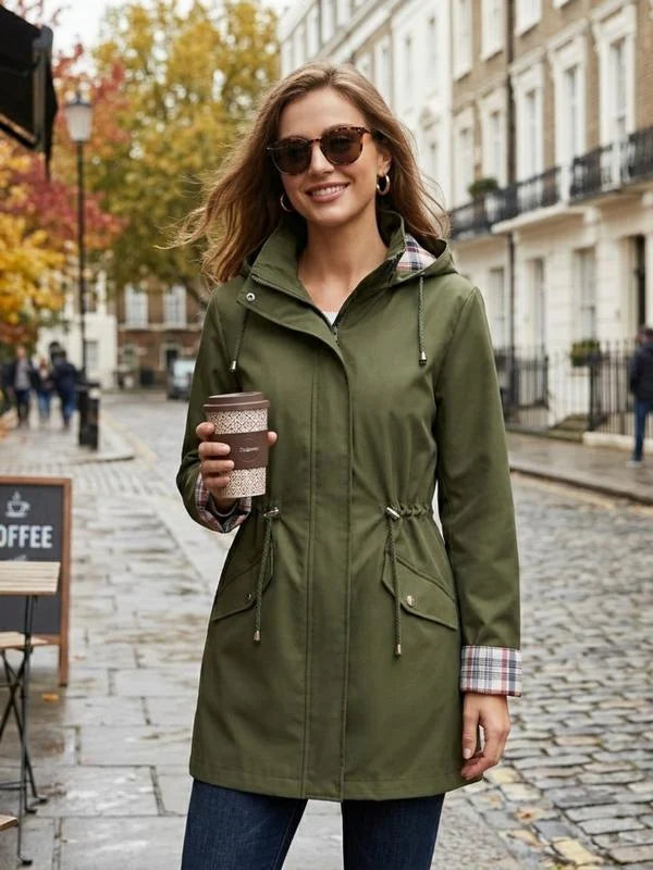 💖50% OFF🧥Women's Chic. Lightweight. Waterproof Jacket 🍃-Unleash Style and Durability in Any Storm!