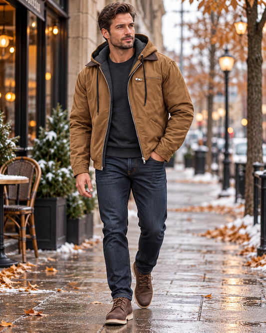 Casual Hooded Jacket