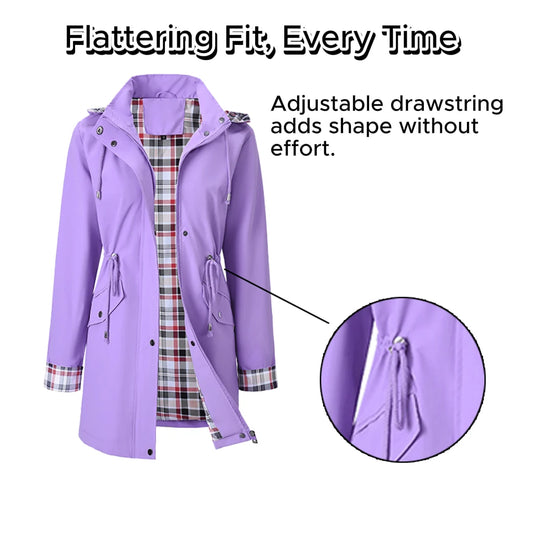 💖50% OFF🧥Women's Chic. Lightweight. Waterproof Jacket 🍃-Unleash Style and Durability in Any Storm!