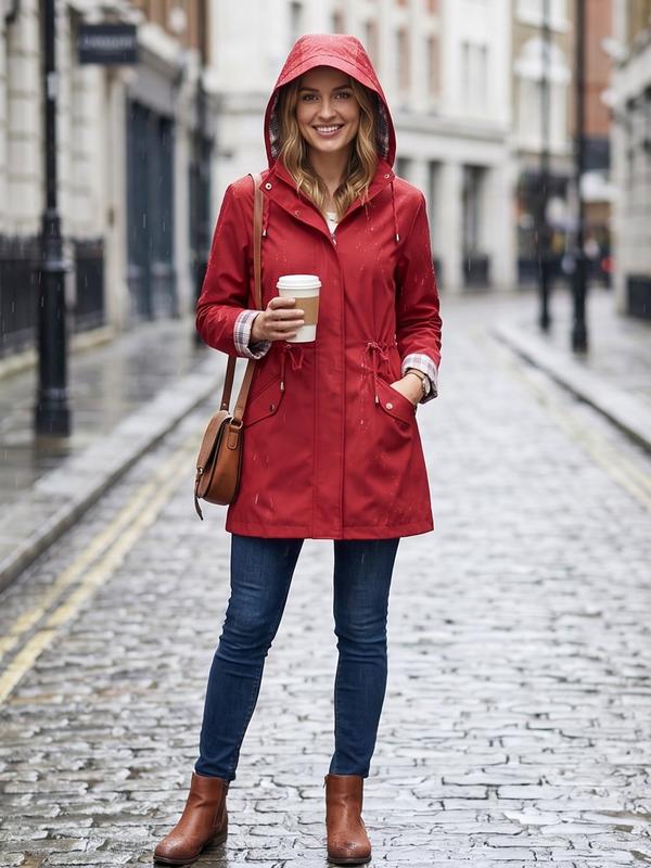 💖50% OFF🧥Women's Chic. Lightweight. Waterproof Jacket 🍃-Unleash Style and Durability in Any Storm!
