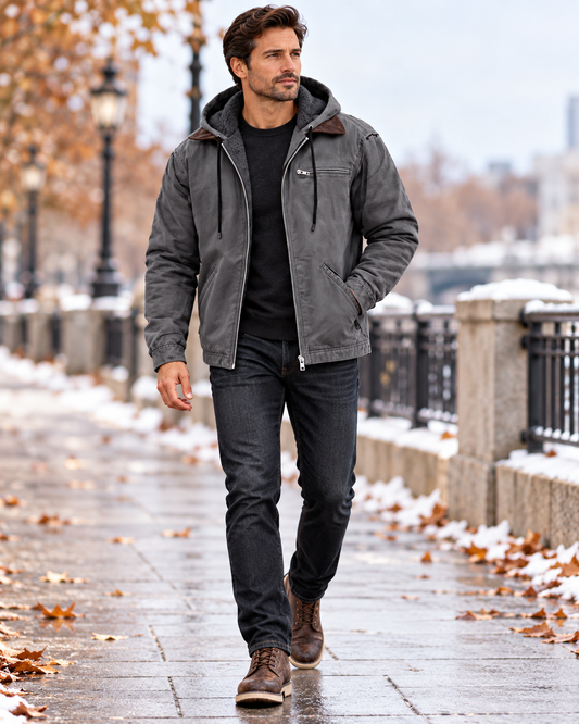 Casual Hooded Jacket