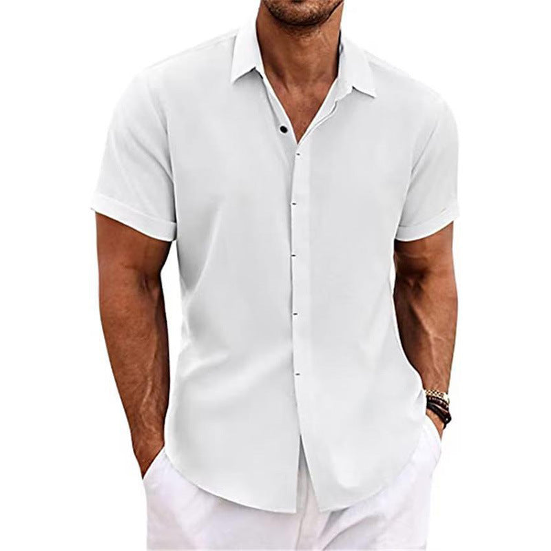 🔥 Men’s Summer Essential Linen Shirt