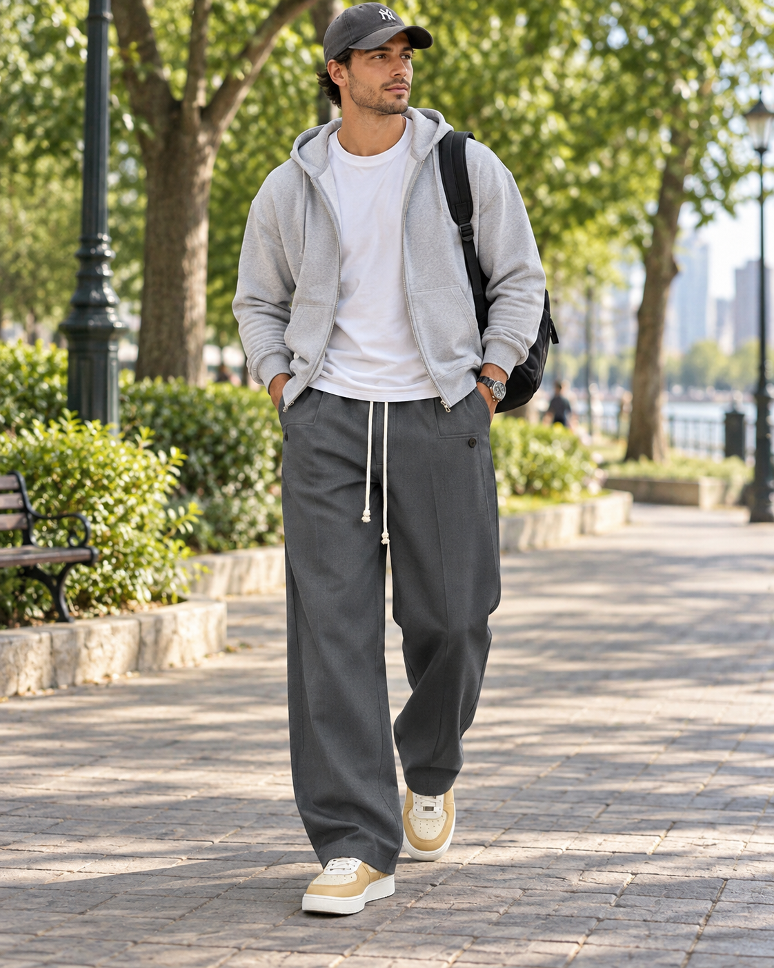 🔥 Relaxed Tailored Drawstring Pants — Comfort Meets Effortless Style