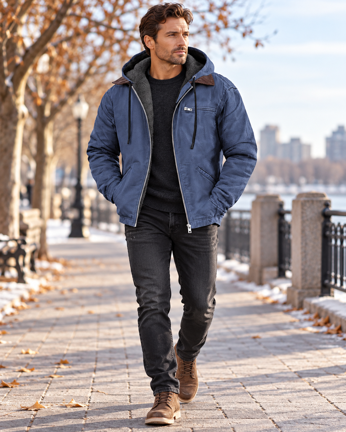 Casual Hooded Jacket