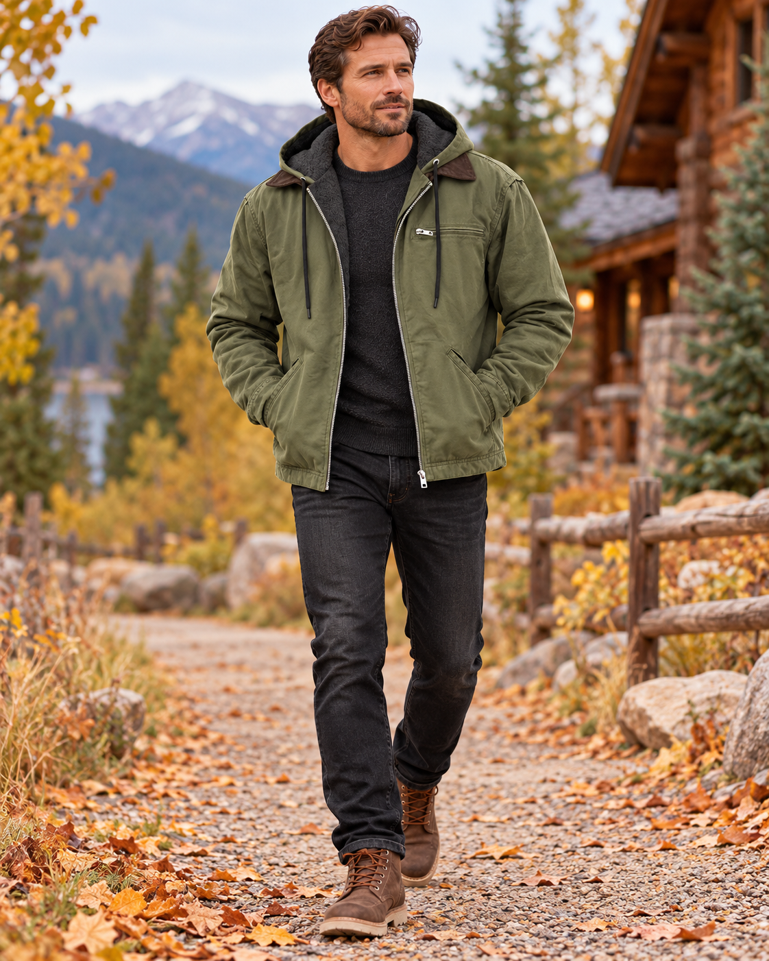 Casual Hooded Jacket