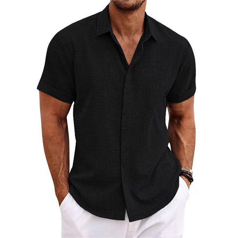 🔥 Men’s Summer Essential Linen Shirt