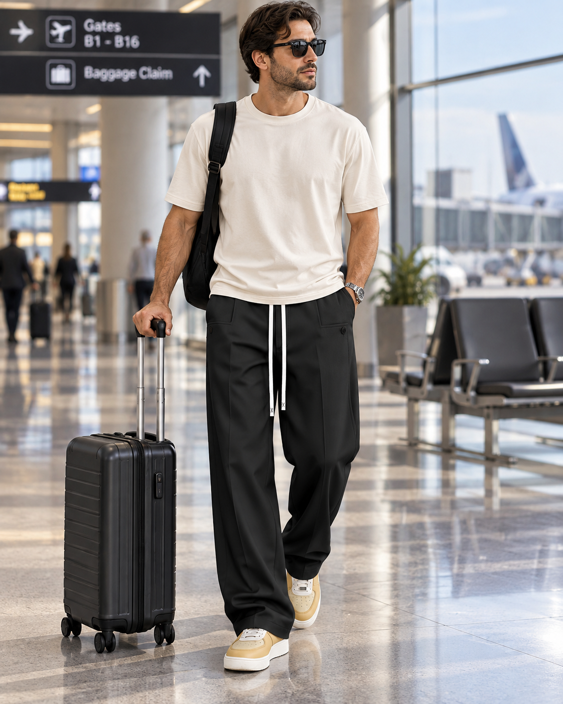 🔥 Relaxed Tailored Drawstring Pants — Comfort Meets Effortless Style