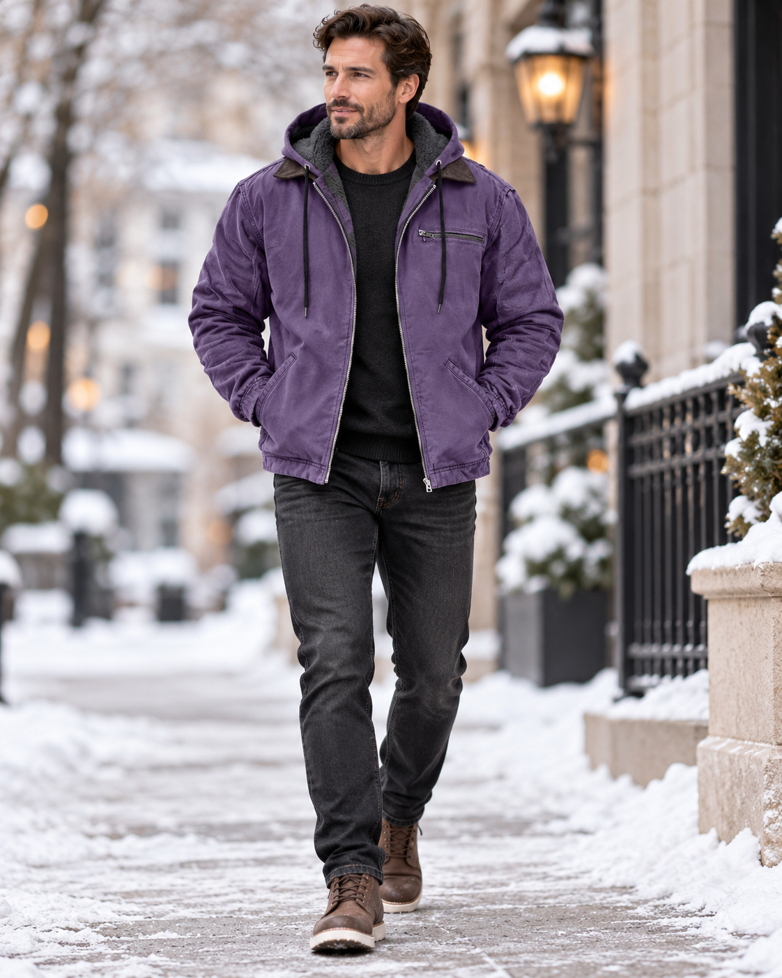 Casual Hooded Jacket