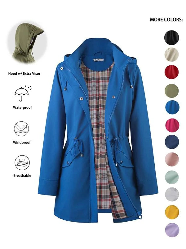 💖50% OFF🧥Women's Chic. Lightweight. Waterproof Jacket 🍃-Unleash Style and Durability in Any Storm!