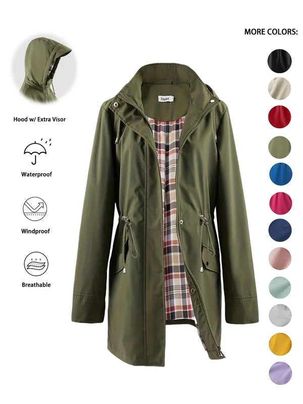 💖50% OFF🧥Women's Chic. Lightweight. Waterproof Jacket 🍃-Unleash Style and Durability in Any Storm!