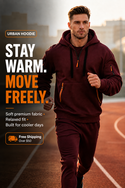 Men’s The Urban Hoodie That Does More 🔥