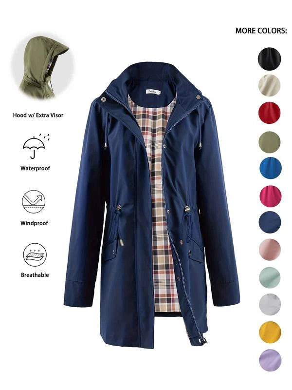 💖50% OFF🧥Women's Chic. Lightweight. Waterproof Jacket 🍃-Unleash Style and Durability in Any Storm!