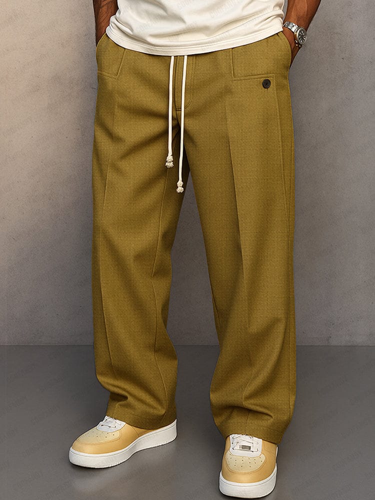 🔥 Relaxed Tailored Drawstring Pants — Comfort Meets Effortless Style