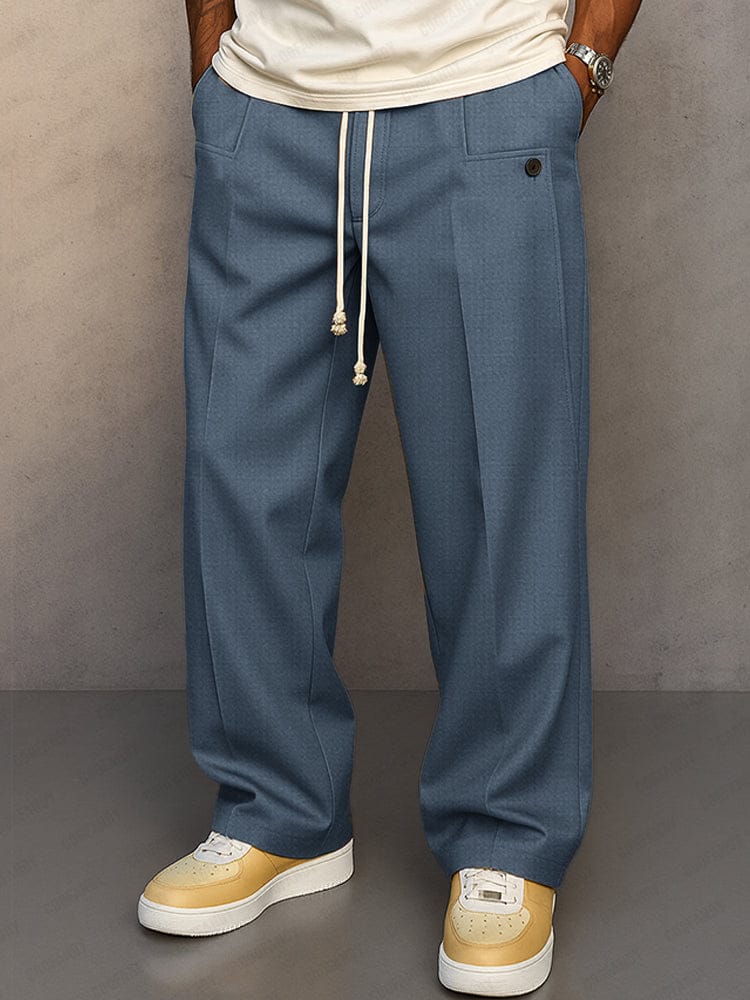 🔥 Relaxed Tailored Drawstring Pants — Comfort Meets Effortless Style