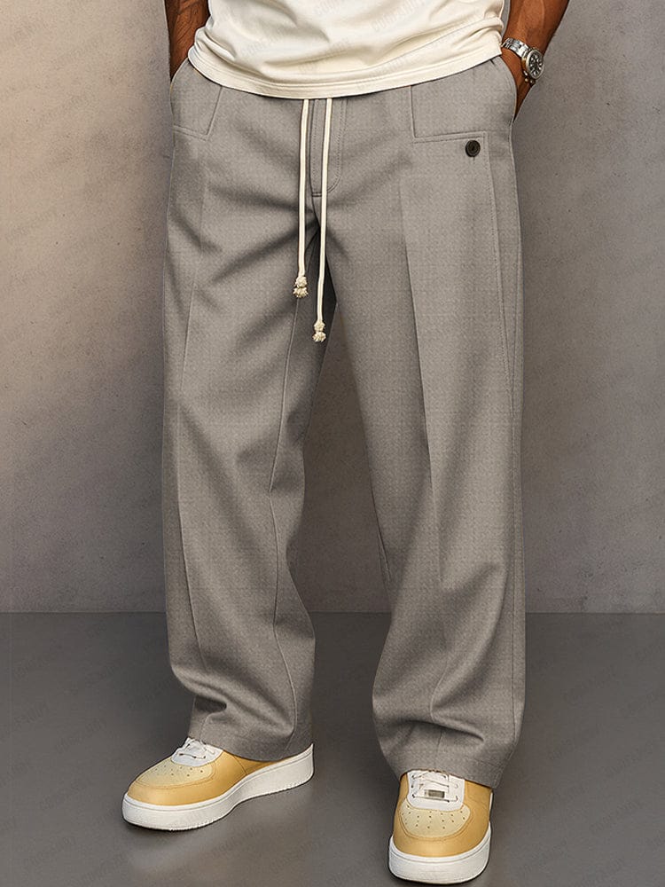🔥 Relaxed Tailored Drawstring Pants — Comfort Meets Effortless Style