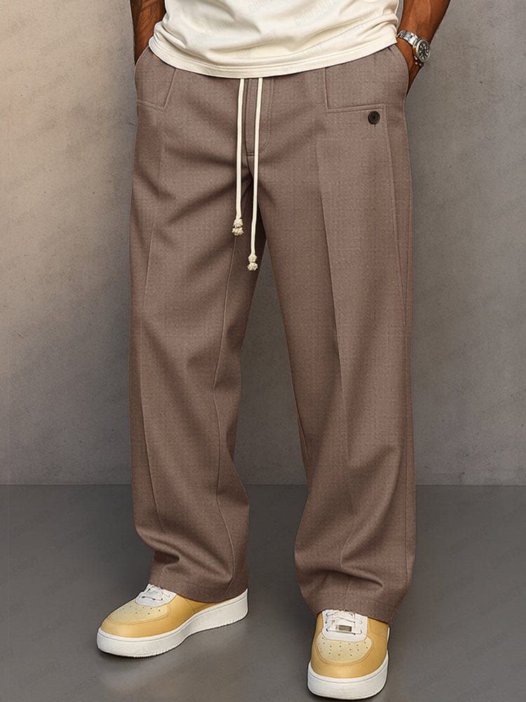 🔥 Relaxed Tailored Drawstring Pants — Comfort Meets Effortless Style