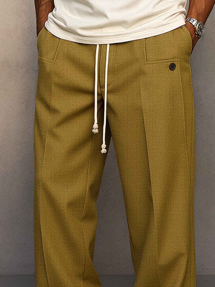 🔥 Relaxed Tailored Drawstring Pants — Comfort Meets Effortless Style