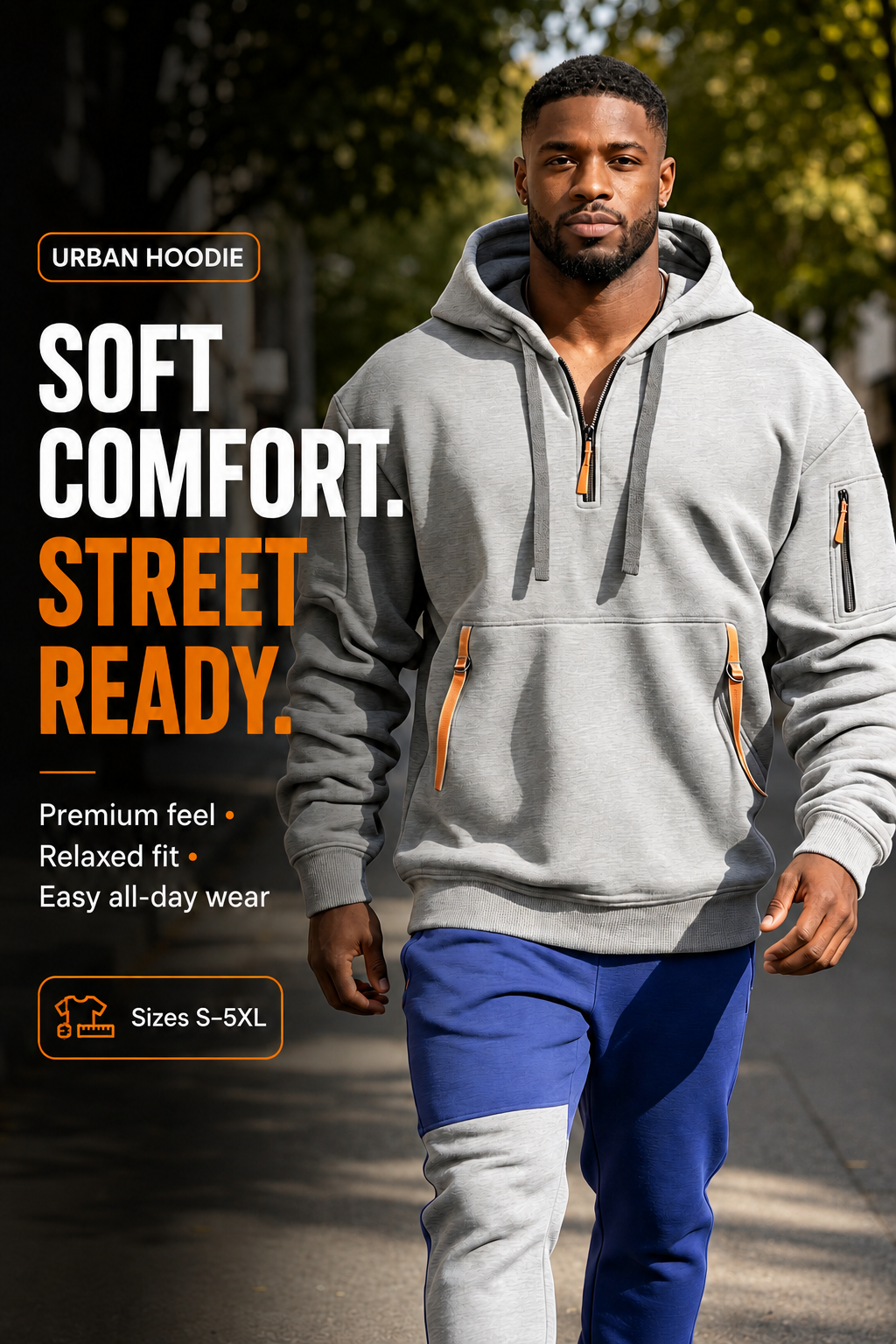 Men’s The Urban Hoodie That Does More 🔥