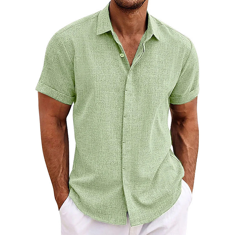 🔥 Men’s Summer Essential Linen Shirt