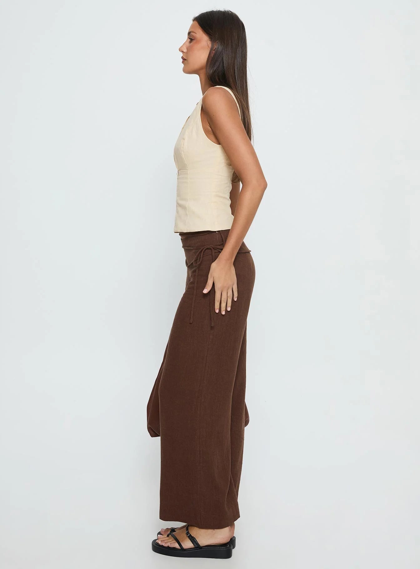 🔥Eluna Linen Wide Pants